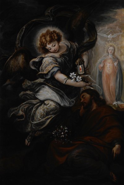 The Dream of St. Joseph by Francisco Rizi